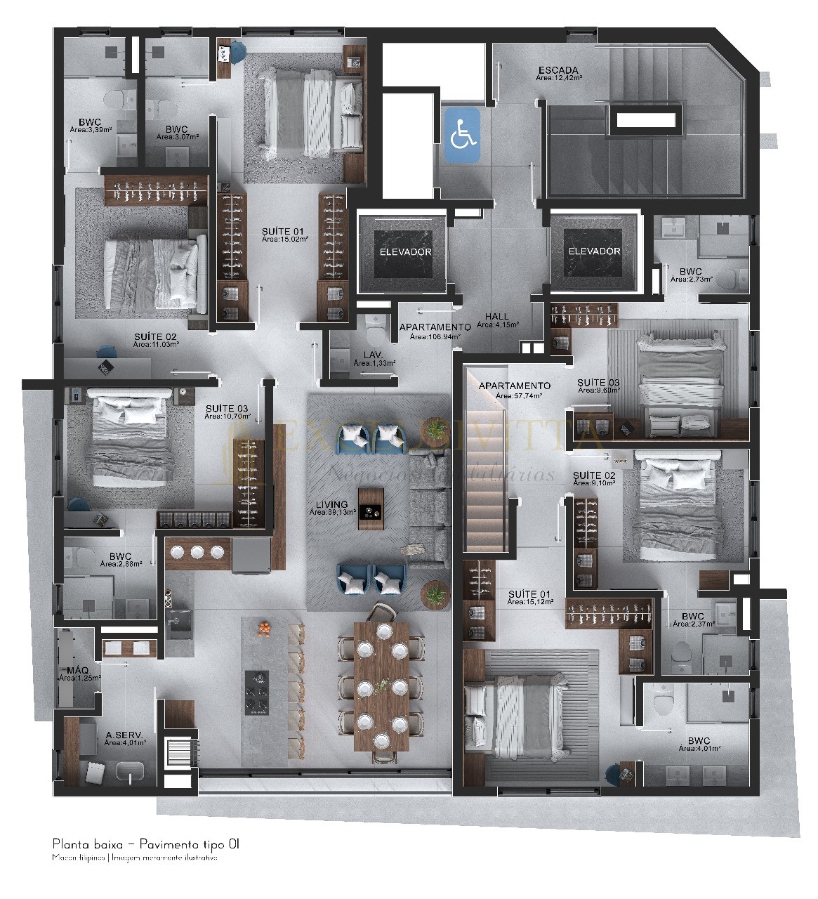 Apartamento para Venda no bairro Centro em Balneário Camboriú